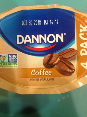 Dannon Classic Lowfat Coffee Yogurt 4-5.3 oz Cups