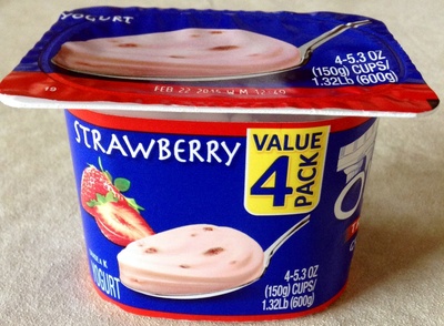 Traditional Greek Yogurt, Strawberry