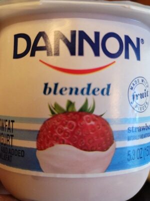 Strawberry Flavored Blended Lowfat Yogurt, Strawberry