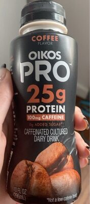 Coffee Flavor Caffeinated Cultured Dairy Drink, Coffee