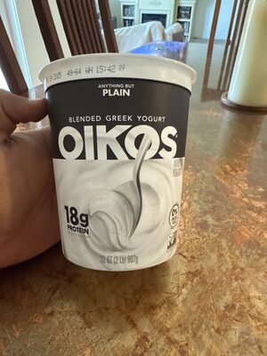 Anything But Plain Blended Greek Nonfat Yogurt
