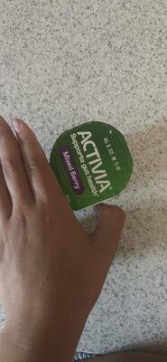 Activia Dannon Blended Mixed Berry Lowfat Probiotic Yogurt 4-4 oz. Cups