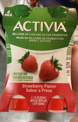 Activia Strawberry Lowfat Yogurt Drink