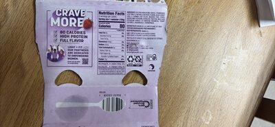Light + Fit Dannon Greek Blended Strawberry Nonfat Yogurt 4-5.3 oz. Cups