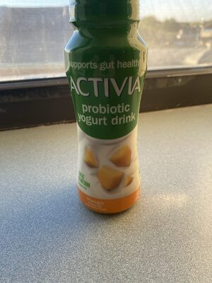 Activia Dannon Mango Probiotic Dairy Drink 7 fl. oz. Bottle