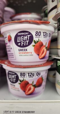 Greek Nonfat Yogurt, Strawberry