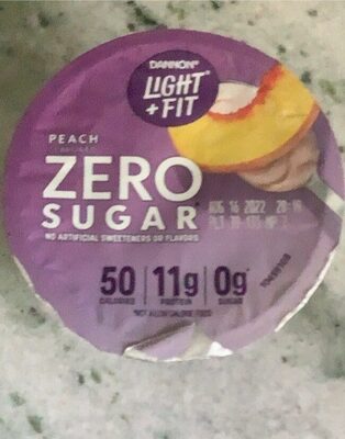 Peach Flavored Yogurt, Peach
