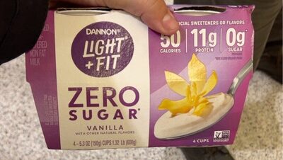 Vanilla Zero Sugar Yogurt, Vanilla