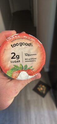 Two Good Strawberry Greek Yogurt 5.3 oz. Cup