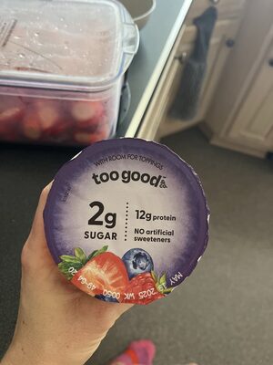 Two Good Mixed Berry Greek Yogurt 5.3 oz. Cup