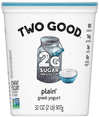 Plain Greek Lowfat Yogurt