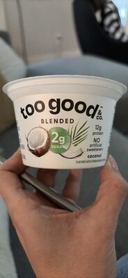 Two Good Coconut Greek Yogurt 5.3 oz. Cup