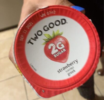 Strawberry & Vanilla Greek Lowfat Yogurt