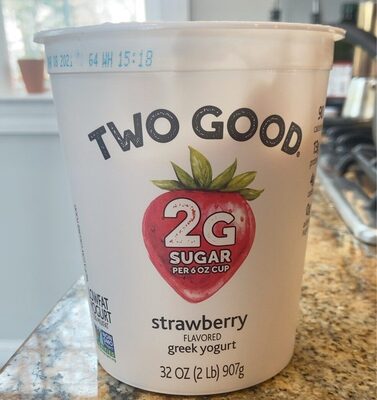 Strawberry Flavored Greek Lowfat Yogurt, Strawberry