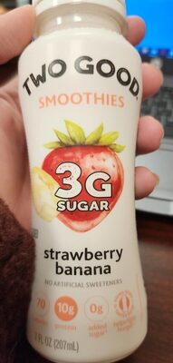Strawberry Banana Smoothies, Strawberry; Banana