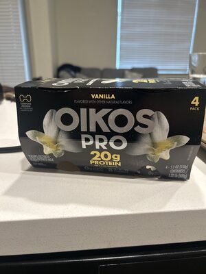 Dann Oikos Pro Vanilla 4X5.3Oz