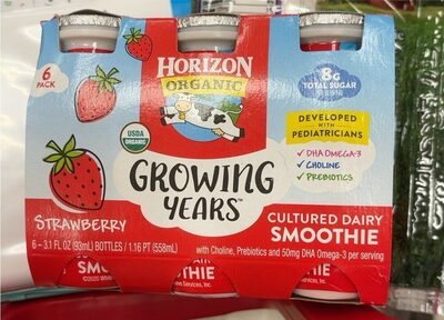 Strawberry Cultured Dairy Smoothie, Strawberry
