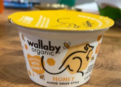 Honey Aussie Greek Style 1.5% Milk Lowfat Yogurt, Honey
