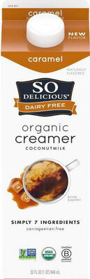 Caramel Organic Creamer Coconut Milk, Caramel