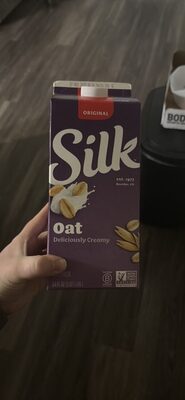 Silk Oat Yeah The Plain One Dairy-Free Oatmilk 59 fl. oz. Carton