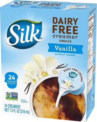 Vanilla Flavored Dairy-Free Creamer Singles, Vanilla
