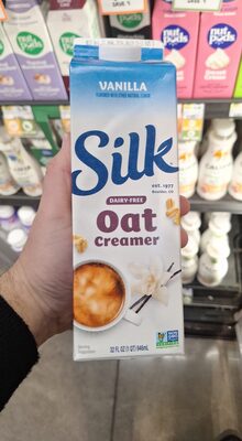Silk Oat Yeah Vanilla Creamer 32oz