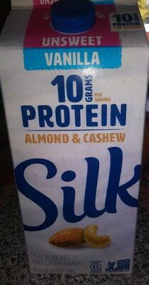 Unsweet Vanilla Pea, Almond And Cashewmilk, Vanilla