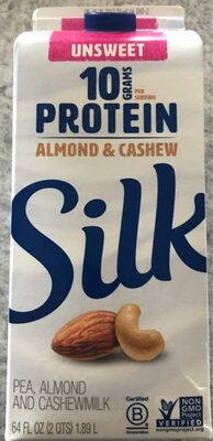 Unsweet Pea, Almond And Cashewmilk, Unsweet