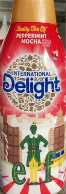 Peppermint Mocha Coffee Creamer, Peppermint; Mocha
