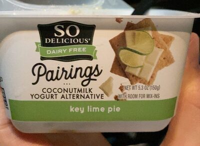 Key Lime Crumble Coconutmilk Yogurt Alternative, Key Lime Crumble