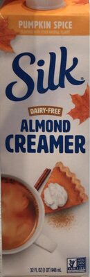 Dairy Free Pumpkin Spice Almond Creamer, Pumpkin Spice
