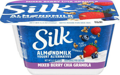Mixed Berry Chia Granola Almondmilk Yogurt Alternative, Mixed Berry Chia Granola