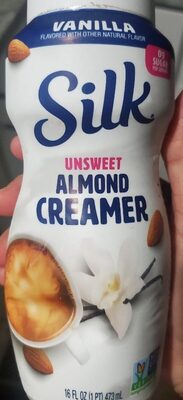 Vanilla Unsweet Almond Creamer, Almond