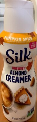 Pumpkin Spice Unsweet Almond Creamer, Pumpkin Spice