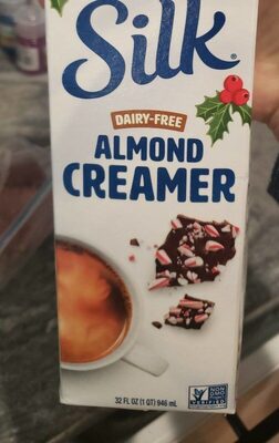 Dark Chocolate Peppermint Dairy-Free Almond Creamer, Dark Chocolate; Peppermint