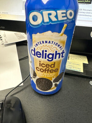 International Delight ICE COFFEE OREO 15OZ