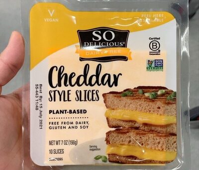 Cheddar Style Cheese Slices