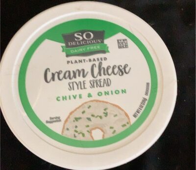 Chive & Onion Cream Cheese Style Spread, Chive; Onion