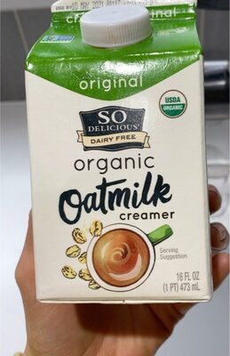 Creamy Original Organic Oatmilk Creamer, Creamy Original
