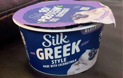 Silk Blueberry Greek Style Coconutmilk Yogurt Alternative