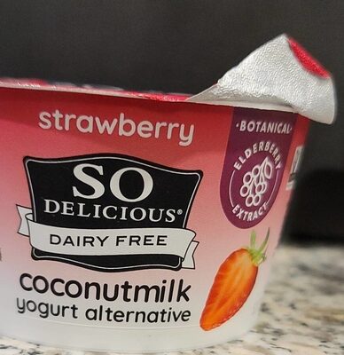 Strawberry Coconutmilk Yogurt Alternative, Strawberry