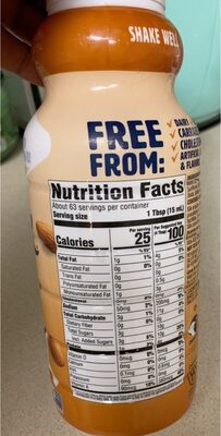 Salted Caramel Almond Creamer, Salted Caramel