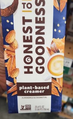 Himalayan Salted Caramel Flavored Almondmilk & Coconut Oil Plant-Based Creamer, Himalayan Salted Caramel