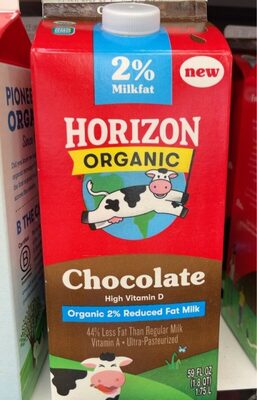 Chocolate 2% Reduced Fat Milk, Chocolate