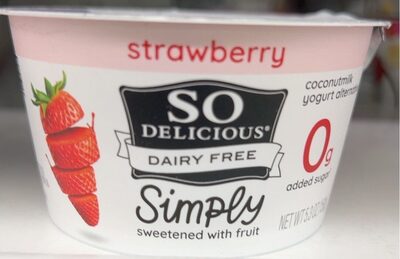 Sd Coc 0G Added Sug Straw Yog 5.3Oz 8Ct