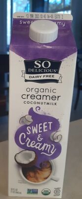 Organic Creamer Coconut Milk, Organic