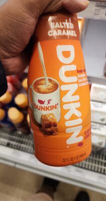 Dunkin Esl Salted Caramel 32Oz 6Ct