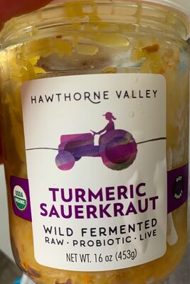 Turmeric Sauerkraut, Turmeric