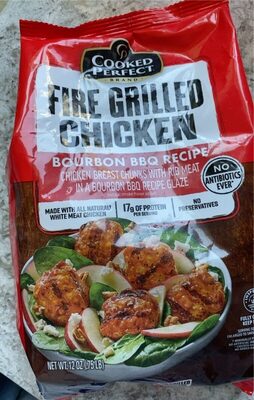Bourbon BBQ Recipe Chicken Breast Chunks With Rib Meat In A Bourbon BBQ Recipe Glaze Fire Grilled Chicken, Bourbon BBQ Recipe