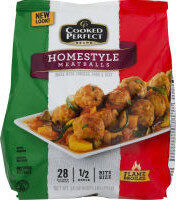 Flame Broiled Homestyle Meatballs, Homestyle